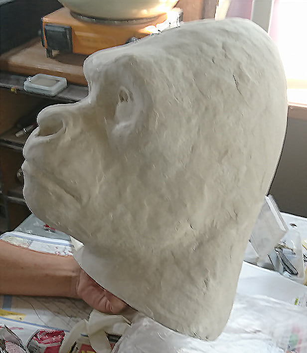 実物大!!ゴリラの顔を制作しました。page-visual 実物大!!ゴリラの顔を制作しました。ビジュアル